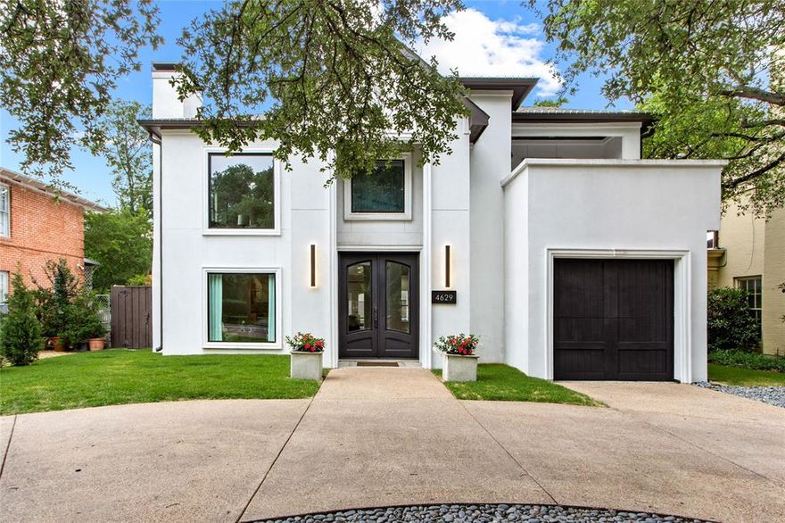 This West Highland Park gem combines modern elegance with thoughtful design.  Discover this stunning 4-bedroom, 3-full-bath, and 1-powder room home, perfect for those seeking space, comfort, and luxury.  Taken to the studs and completely rebuilt in 2017, the home has since been refreshed in 2024 & 2025 with new interior and exterior paint, refinished hardwood floors, and vibrant, professional landscaping including turf in the backyard—making it truly move-in ready. 
Step inside to a spacious two-story floorplan thoughtfully designed for maximum comfort and privacy. The heart of the home is a gourmet kitchen featuring soaring ceilings, oversized windows, newly updated lighting, hardware and faucet with elegant French doors that flood the space with natural light. Enjoy designer cabinetry, stunning quartz countertops, and top-of-the-line commercial-grade appliances—ideal for both everyday living and entertaining.
Retreat to the luxurious primary suite, complete with a spa-like ensuite bathroom boasting a freestanding soaking tub, walk-in shower, and premium finishes for the ultimate in relaxation. The primary suite includes 2 large walk in closets. Newly installed upgraded windows in the front of the home and sound-insulated walls throughout ensure a peaceful, private environment in every room.
Experience the perfect harmony of modern amenities and classic charm in this Highland Park home.
Select furnishings are negotiable.
