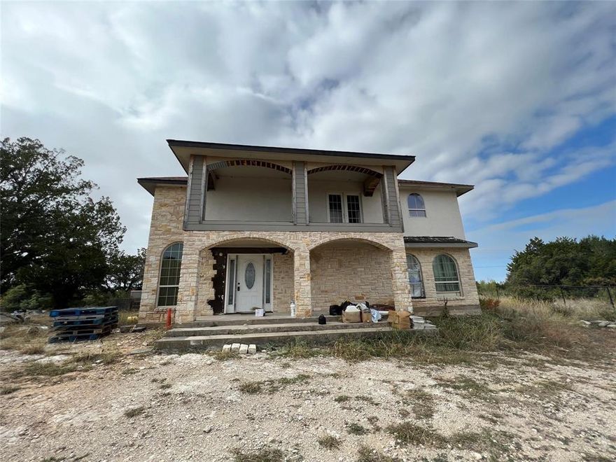 LOW DOWN PAYMENT, LOW CLOSING COSTS.

Within Eye Shot of the Brazos River, in the community of Oak Trail Shores, is this 5 bed, 5 bath, 4336 Sqft house on 1 acre, in Granbury, Texas. Roughly 60% completed, this place needs the new owners to take it to the finish line. Ideal for a flipper searching for a big return, or even a GC looking for a second home with Airbnb potential and BUILT-IN EQUITY. Now's your chance to own a country lot near Lake Granbury, and design your home to your liking. 

The HOA is voluntary and amenities include multiple parks, a pool, a community center, and two boat launches: South Valley & Pecan Valley.


***This is incomplete construction. The seller will NOT be doing the work to complete it. The seller does NOT have a survey but they do have a copy of the the master plans. The structure is in place but it needs to be finished. There will be NO repairs.***