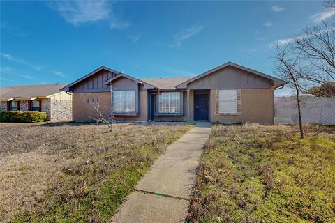 A home in Garland