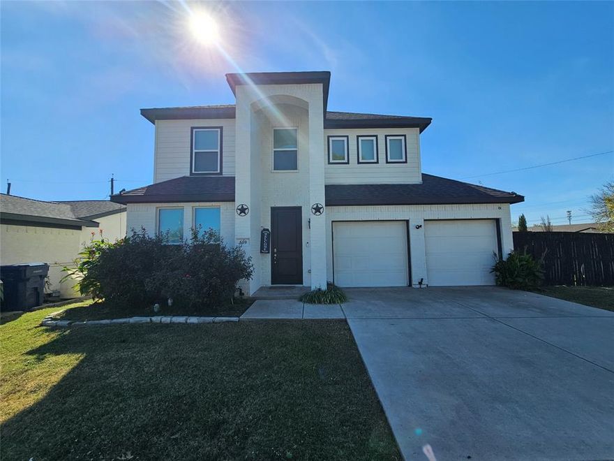 Welcome to your dream home in Garland, TX! This stunning 4-bedroom, 3-bathroom, 2-story corner lot property is available now with a move-in special of $500 off the second month's rent. The home boasts a spacious layout with a mix of laminate and carpet flooring, perfect for any lifestyle. 

The kitchen is a chef's dream, equipped with stainless steel appliances including a gas range. The master suite is a true retreat, featuring a large shower stall for ultimate relaxation. The living room is enhanced by an electric fireplace, adding a touch of warmth and elegance. Step outside to a covered patio, perfect for entertaining or simply enjoying a cup of coffee. The very large backyard is a standout feature, complete with astro turf for easy maintenance. The property also includes a 2-car garage, providing ample space for vehicles or additional storage. Don't miss out on this incredible opportunity to make this house your home!