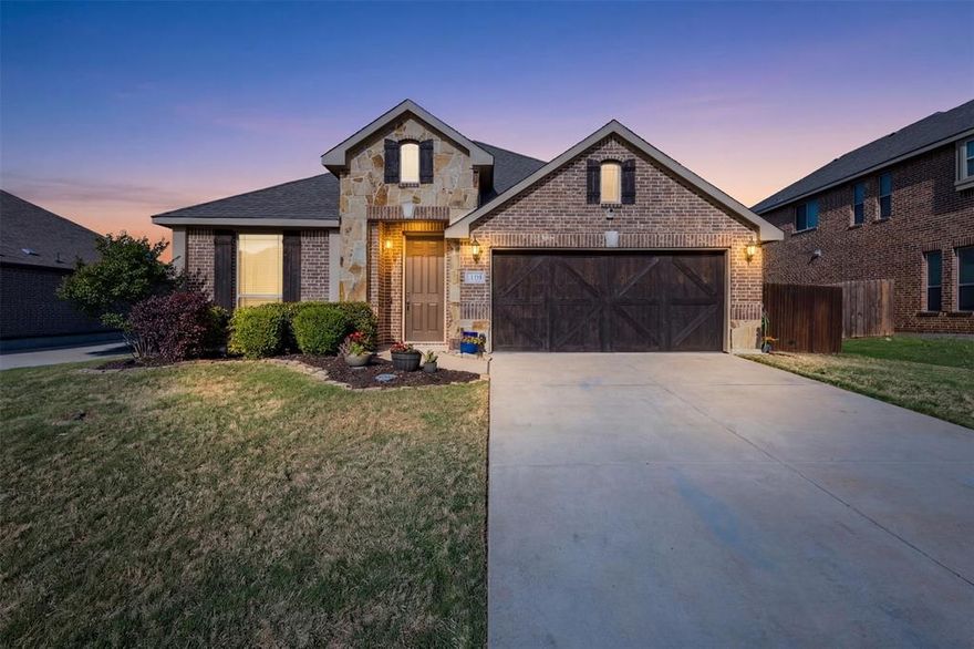 2.25% ASSUMABLE FHA LOAN. NO HOA. Ideally located in Garden Valley, this well-maintained Bloomfield home offers the space, layout, and setting you've been searching for. This 4-bedroom, 2-bath home also features a dedicated office and an open floor plan that makes daily living feel both comfortable and connected. Hardwood floors bring warmth to the main living areas, while the flexible layout and split-bedroom arrangement offers plenty of room for families, guests, or working from home. Located just a short walk to the neighborhood park, this home also gives you quick access to outdoor play, walks, and community enjoyment. Among the upgrades are new roof (2025) an warranted new AC unit (2024). Water softener system and shed convey with the home. Whether you’re looking for more room to spread out or a home in a convenient Waxahachie location, this one checks all the boxes. Again, there is NO HOA. A well-designed home in an established neighborhood with a highly functional layout and a great location—this is Garden Valley living at its best.