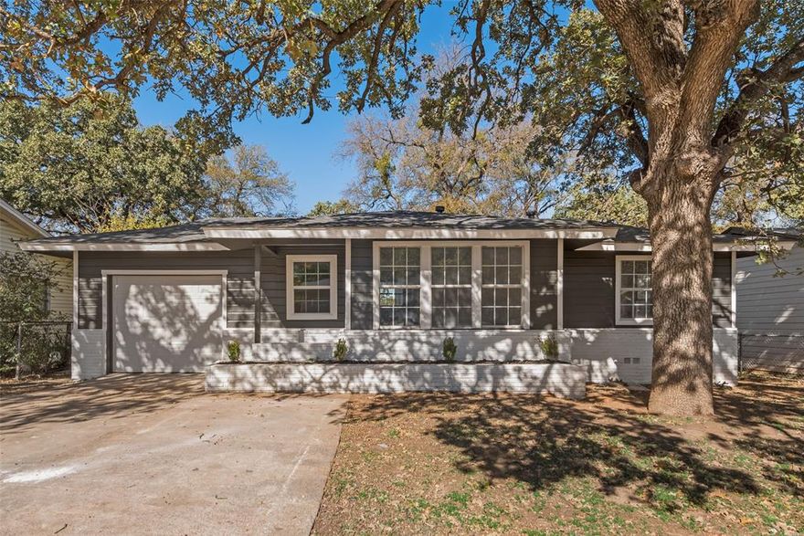 Charming Fully Renovated Home — 4249 Crenshaw Ave, Fort Worth, TX 76105

Welcome to a beautifully reimagined 3-bedroom, 2-bath home where every detail feels brand new. This property has been completely renovated from top to bottom, featuring a new roof, updated foundation, new HVAC, new plumbing and electrical, new flooring, new cabinets, and a new water heater. The open-concept design fills the home with natural light and creates a warm, modern space perfect for everyday living and entertaining.

Step outside and enjoy a spacious backyard, offering plenty of room for kids, pets, gardening, or relaxing evenings outdoors.

Conveniently located, this home puts you near local shops, restaurants, parks, schools, and community amenities. You’re also close to TCU and have easy access to Downtown Fort Worth, making it simple to enjoy everything the city offers.

This fully updated home blends style, comfort, and convenience — a perfect move-in-ready option for anyone looking to settle into Fort Worth living.

Most information provided by 3rd party sources. The information seems reliable, but not guaranteed. Neither seller or listing agent make any warranties or representation as to accuracy of the data listed. Please do your own due diligence and verify all information, schools and restrictions.