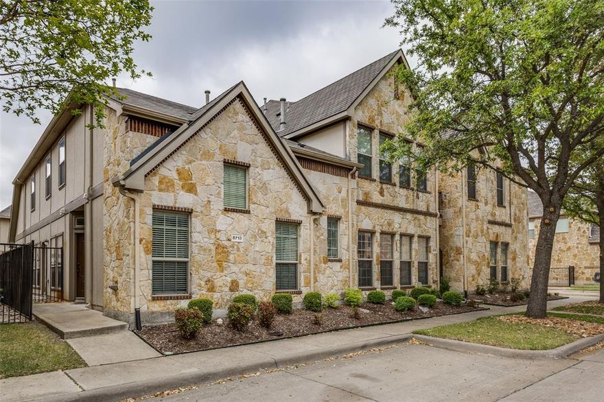 This end-unit townhome in sought-after Hemingway at Craig Ranch, within highly acclaimed Frisco ISD, is a rare find. Ideally located just a short stroll from the community clubhouse, resort-style pool, and fitness center, this home offers both convenience and lifestyle. The thoughtfully designed floor plan features a private primary suite on the first floor, while two secondary bedrooms and full bath are located upstairs, along with a massive game room, media room or second living area with vaulted ceilings.

The bright and inviting interior showcases an open floor plan with fresh paint and carpet installed in March 2026. The kitchen is perfect for entertaining and includes granite countertops, stainless steel appliances, and gas cooking, seamlessly flowing into the main living and dining areas. A formal dining space on the first floor adds flexibility for hosting gatherings.

The spacious primary suite is filled with natural light and offers a well-appointed en-suite bath with dual sinks, a soaking tub, separate shower, and walk-in closet. Enjoy low-maintenance living with HOA coverage that includes blanket insurance, roof, exterior lawn maintenance, and access to community amenities.

Ideally situated in a prime McKinney location with easy access to major highways, shopping, dining, and entertainment, this charming and move-in ready home truly has it all.