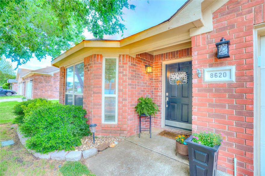 PRICE REDUCTION! Welcome to this warm and inviting 4-bedroom, 2-bath home with a 2-car garage, perfectly situated in the heart of the DFW Metroplex. Located in a friendly, established neighborhood with sidewalks, scenic walking paths, and a peaceful community pond, it’s the kind of place where evening strolls and neighborly waves feel like home. Inside, you’ll find a spacious and flexible layout with two living areas and two dining spaces—ideal for hosting family gatherings or simply enjoying everyday life. The open-concept family room and kitchen create a comfortable hub for connection and entertaining. Recent updates include new carpet in the family room, new flooring in the kitchen, a new HVAC system, new garage door opener, new water pressure reducer valve, and a new water heater, offering added comfort and peace of mind. The primary suite offers a relaxing retreat with dual sinks, a separate shower, and a jetted tub perfect for unwinding at the end of the day. Step outside and picture yourself sipping your morning coffee on the covered patio or firing up the grill for a weekend barbecue in the fenced backyard, shaded by mature trees. Whether you're entertaining guests or enjoying a quiet evening, this outdoor space is made to be enjoyed. Located in the heart of the DFW Metroplex with easy access to Fort Worth and Arlington, this home offers convenience to major highways, shopping, dining, and DFW Airport. Situated in highly regarded HEB ISD and nestled in a friendly neighborhood, it truly combines space, comfort, and an unbeatable location!