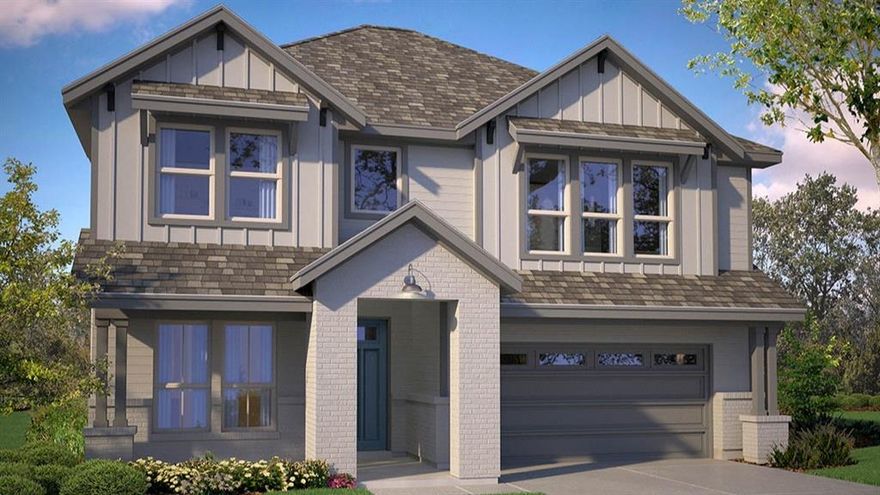 Beautiful new D.R. Horton home in the Rock Creek Ranch community located in Fort Worth and Crowley ISD! The two-story Mallard Floorplan, Elevation F, with a quick estimated Winter completion, offers 5 bedrooms, 3.5 bathrooms, a game room, loft, and a 2-car garage, thoughtfully designed to provide flexible living space for growing households and modern lifestyles. The open-concept first floor features a seamless flow between the family room, dining area, and contemporary kitchen, creating an inviting space ideal for everyday living and entertaining. The kitchen is well-appointed with quartz countertops, 36” painted cabinets, stainless steel appliances, a gas range, stainless steel sink, center island, and a walk-in pantry for added functionality. The private primary suite is conveniently located on the first floor and includes an en-suite bath with dual quartz vanities, a 5-foot oversized shower, and a walk-in closet. A first-floor study or fifth bedroom adds versatility, while a powder bath provides convenience for guests. Upstairs, secondary bedrooms are thoughtfully arranged alongside a spacious loft and game room, offering additional living and entertainment space, along with two full bathrooms featuring quartz vanity tops. Luxury vinyl plank flooring enhances the main living areas and wet zones for durability and easy maintenance. Built with energy-efficient construction and equipped with America’s Smart Home Technology. Exterior highlights include a landscape package, full sprinkler system with rain sensor, and privacy fencing. Planned community amenities include a future pool, parks, playground, and walking trails. Located just two miles from Benbrook Lake with easy access to shopping, Fort Worth attractions, and nearby schools.