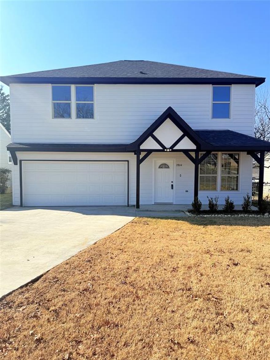 Beautiful new construction two-story home featuring 3 spacious bedrooms, 2.5 bathrooms, and large walk-in closets. The second floor offers an impressive, oversized loft area, perfect for a game room, family room, office, or entertainment space. Enjoy a stunning kitchen with brand-new appliances, elegant finishes, and ceramic tile flooring throughout the main areas. excellent layout, and an unbeatable location close to schools, shopping, dining, and major highways. Move-in ready — don’t miss this opportunity
!AGENT TO VERIFY ALL INFO INC. BUT NOT LIMITED TO Sq. Ft  SCHOOLS, ETC.-