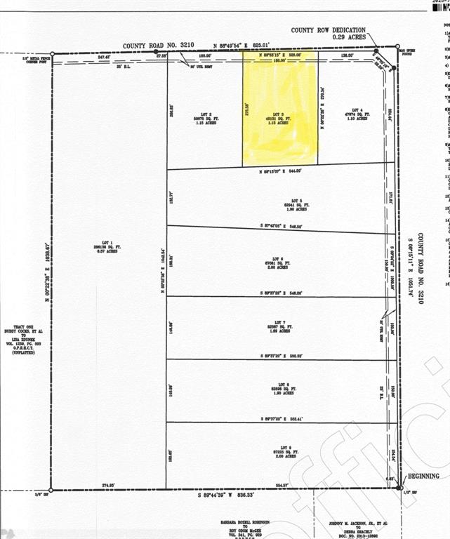 Golondrinas Addition - Land