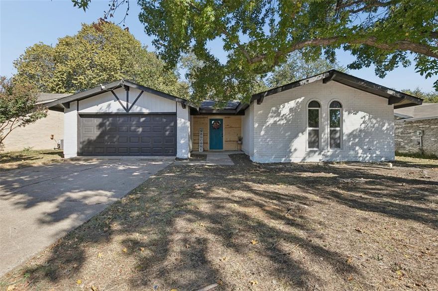 Move-In ready Arlington Gem near everything you love! Welcome home to this beautifully updated 3-bedroom, 2 full bath and 2 car garage charmer with easy access to Hwy I-20 and 360. Close to Six flags & AT&T stadium. Near Costco, Arlington shopping mall, many other shopping centers and great restaurant variety. This property impresses from the start with its stunning appeal. Step inside and enjoy the updates, including fully remodel bathrooms with new vanities, fresh paint, new appliances, new and refurbished kitchen cabinets along with a quartz countertop, waterproof vinyl luxury flooring though out the house, new carpet, new windows, new electric water heater, new roof, foundation repaired with a transferable warranty. Enjoy the spacious backyard offering a few mature trees, a privacy fence for outdoor gatherings, pets, gardening or simply relax. Come see it before it is gone!