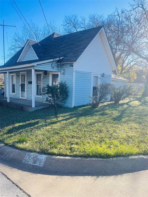 A home in Cleburne