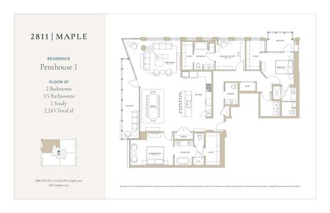 Tiny photo for 2811 Maple Avenue #2902, Dallas, TX 75201 (MLS # 20922900)