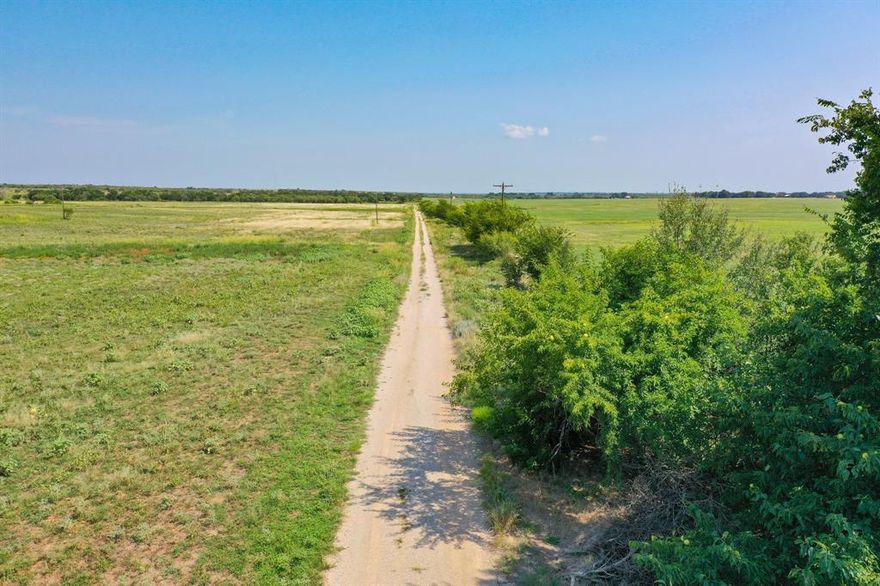 Beautiful tract of land to build your dream home, ranch or weekend getaway. 36.33 acres on Ballard Road (private road). Electricity will be brought to the property. Mostly open with some scattered mesquite trees on the south side. Rich soil that was previously used as a cultivated field. Large neighbors to the east and south. Secluded providing for an ideal place to build. Property is part of a development – Tract 8. Ag Exempt. Deed Restrictions. Good native grasses for your horses or cattle. Easy drive from Fort Worth, TX. Asking price: $308,805.00 ($8,500 per acre)
Deed Restrictions: No subdividing. No manufactured, mobile or modular homes including but not limited to storage containers converted to residential use or modular storage sheds converted to residential use. No part of the property shall be used as a wreckage yard or for use of waste refuge with impermissible materials including but not limited to oil field equipment, car wreckage or parts, trash or trash pits, metal recycling, etc. RVs are permitted while building permanent residential structure(s) – no more than 12 months. No commercial feedlot operation or livestock auction barn permitted.
If cooperating broker-agent is not present during initial contact, showing(s), and-or negotiations, cooperating broker-agent will not be entitled to full cooperating-compensation fee, with the cooperating-compensation fee being at the sole discretion of Maddox Realty.