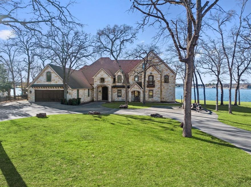 Experience lakeside luxury at its finest in this 7-bedroom, 7-bathroom retreat on Lake Kiowa, Texas. From the elegant interiors to the captivating waterfront, this home offers a perfect blend of relaxation and entertainment. Sunlight fills the spacious living spaces, seamlessly transitioning from one room to the next. The gourmet kitchen, with high-end appliances, leads to a dining area with panoramic lake views. The living room, featuring a fireplace, provides a cozy retreat. Step onto the expansive deck and witness the enchanting beauty of Lake Kiowa. The custom boat dock beckons water enthusiasts, offering a gateway to aquatic adventures and sun-soaked relaxation. This waterfront home is an experience. Embrace lakeside living where every day feels like a vacation. Memories unfold in a sanctuary that blends elegance, comfort, and nature's beauty. Escape to your dream lake house on Lake Kiowa, where the allure of the lake meets the luxury of home.