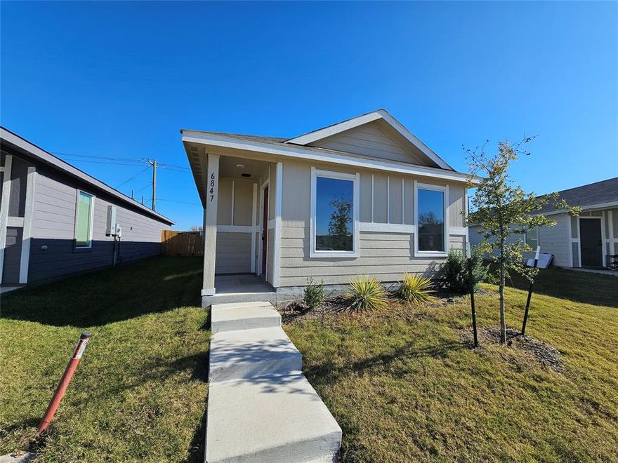 This beautifully maintained Lennar-built home offers 3 spacious bedrooms and 2 full bathrooms, designed for comfortable, modern living. Interior finishes include a blend of laminate and carpet flooring for warmth and style, along with an all-electric setup for added energy efficiency.

Residents enjoy fantastic community amenities such as a sparkling pool and a well-kept park, ideal for relaxation and outdoor activities, plus included community internet for seamless connectivity. The kitchen is a chef’s delight, featuring sleek black appliances (stove, refrigerator, microwave, dishwasher), a kitchen island, and a stackable washer and dryer for added convenience.

The floor plan includes three generously sized secondary bedrooms situated side-by-side and a private primary suite with an oversized stand-up shower, ceiling fans and a spacious walk-in closet. Outside, a fenced backyard offers room to play or unwind in the Texas sunshine, with 2-car uncovered parking providing ample space even without a garage delivering a comfortable and convenient Princeton lifestyle.