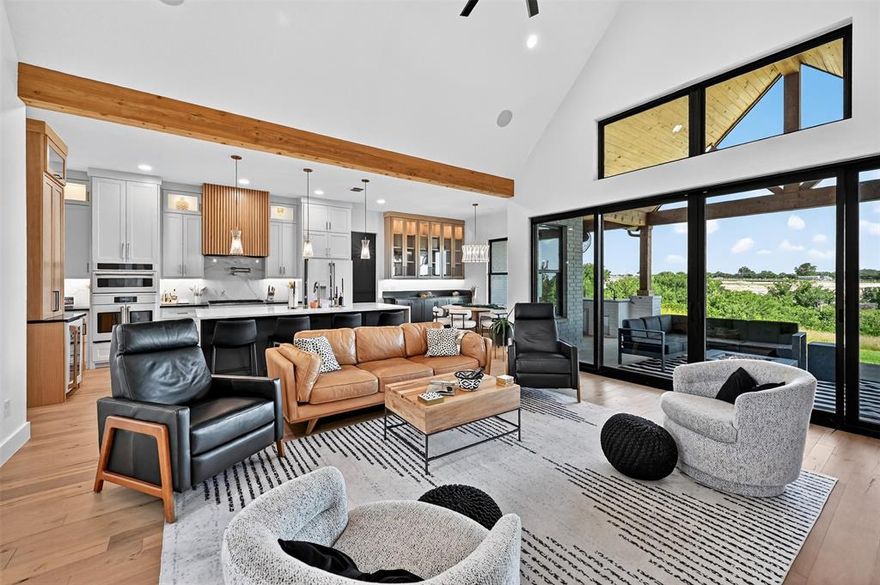 Experience modern luxury at 2028 Fox Bend Trace, a new custom home in Gunter’s Bridges Golf Course community. This 4-bedroom, 2 full and 2 half bath residence features white oak engineered hardwoods, black and white designer accents, and Pella windows framing serene views. The chef’s kitchen stuns with a 9x4 quartz waterfall island, pot filler, and custom cabinetry. The vaulted living area flows to a cedar-trimmed outdoor patio perfect for entertaining. The private primary suite boasts a spa-like bath with soaking tub, glass shower, and Hollywood-style layout. Two bedrooms share a Jack-and-Jill bath, while the upstairs bonus room offers flexible space with a half bath and custom closet. Additional highlights include a home office, spacious laundry with barn doors, brick pavers, and room to hang to dry or fold your laundry, a central vacuum system, with all the attachments and a baseboard kickplate for added convenience when sweeping, 3-car garage, and an extra wide concrete driveway, with beautiful custom doors that accent the front of the home. Membership includes access to golf, tennis, clubhouse, and more. Luxury, comfort, and thoughtful detail—this home has it all.
Call your favorite REALTOR® today and come explore all that this amazing home and community has to offer!