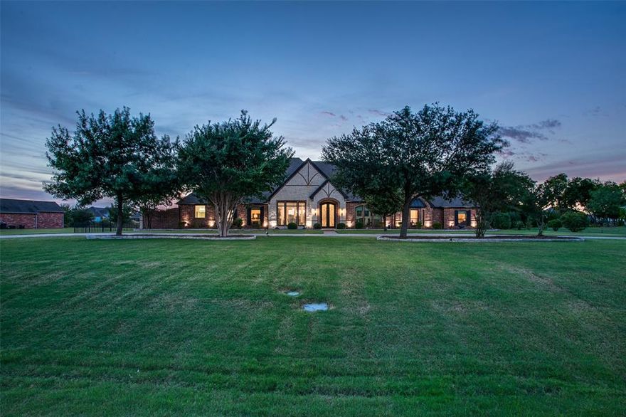 Welcome to paradise in Sunnyvale. This estate features a circular driveway that boasts plenty of space as well as an oversize driveway. Through the 10ft iron door, everywhere you look are impeccable finishes. There's sure to be nonstop entertainment in the magnificent, open living area and gourmet kitchen with stainless steel appliances. Off the kitchen find the inviting family room with views of the covered patio and oversized backyard. The two ensuite bedrooms offer quiet retreat with large master baths and white quartz, dual sinks & stand alone soaking baths. Outside showcases beach like landscaping leading to the beautiful pool with hot tub, outdoor shower and firepit. Create your own personal paradise.