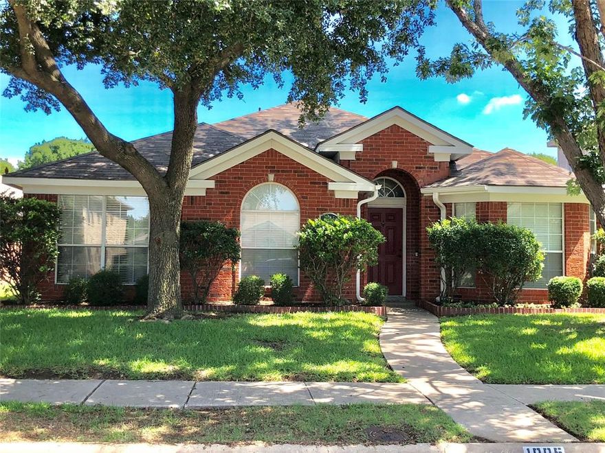 Welcome to 1005 Blackenhurst Lane. Nestled in the heart of Allen’s sought-after Shadow Lakes North community, this beautifully maintained 4-bedroom, 2-bathroom home offers 2,030 sq ft of stylish, comfortable living. Step inside you will discover vaulted ceilings and a split-bedroom layout for added privacy. A modern kitchen with granite countertops, stainless steel appliances, and wood-look tile flooring that flows seamlessly through the entry, first living room, dining room, and kitchen, spacious living areas perfect for relaxing or entertaining. Located just minutes from Ford Park and Joe Farmer Recreation Center, you'll enjoy easy access to green spaces, shopping, dining, and top-rated schools. This home blends elegance and convenience—ready for you to move in and make it your own. Schedule to show today.
