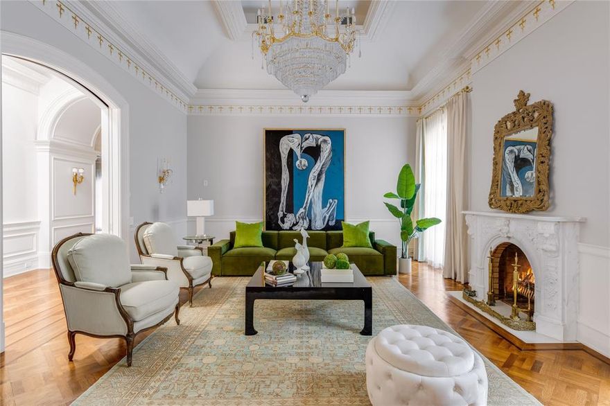 This home has been extensively remodeled over the past two years.  The home is sited on one of the largest lots in Caruth Homeplace.  Slate roof, copper downspouts, steel pier and beam foundation set the stage for the extreme quality construction you will find within this elegant home.  Home features 4 car garage, one with central air and heat.  Quarters or additional guest accommodations with kitchen. Several garden courtyards bring sunlight throughout.  Three wood burning gas fireplaces.  Pool and tennis court and club house are steps away.  Extra parking conveniently located.  Rarely, do we see such quality and workmanship that is evident throughout this home in Caruth Homeplace. Legrand Switches, backup generator, and mechanical room.

Note regarding square footage: Floor 1: 6587 SF; Floor 2: 1756 SF, quarters and mechanical room.