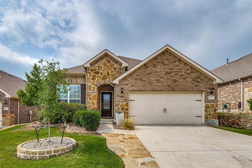 MOVE-IN SPECIAL!!! Move-in by December 19, 2025, and you receive 1-FREE MONTH OF RENT with an 15-month lease agreement! Canyon Falls in Northlake!@ 3 bed, 2 bath, 2 car garage with stone & brick accent exterior Covered Patio and a whopping 2224 sqft! Open floor plan with stainless appliances, granite counters, staggered cabinets. Wood flooring in main living areas, large open kitchen, and a stone fireplace in Living Room for those cozy nights. Enjoy a large wooden covered deck and outdoor living space out back, perfect for entertaining and enjoying the outdoors! Master suite has bay windows, walk-in closet, and separate shower and garden tub! This home is waiting for you to make it yours, but it won't wait long! Schedule today!
