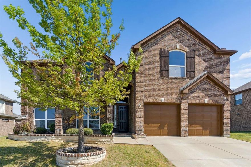 OFFERING $10K TOWARDS UPDATES! Step inside this spacious 3,800+ sq ft two-story home designed with flexibility and comfort in mind. Offering 6 bedrooms—or 5 bedrooms plus a dedicated office—this layout easily adapts to your lifestyle.

The inviting living area features a stunning stone fireplace and soaring vaulted ceilings, creating a bright, open atmosphere perfect for relaxing or entertaining. With two bedrooms conveniently located downstairs, this home is ideal for guests or multi-generational living.

The large kitchen is a standout, offering abundant storage and generous counter space—perfect for cooking, hosting, and everyday living.

Outside, enjoy an oversized backyard with plenty of room to play, garden, or design your own outdoor retreat, while the beautifully landscaped front yard adds to the home’s curb appeal.

Located in a desirable community featuring a park, community pool, and an onsite elementary school, this home also offers unbeatable convenience. Just minutes away is The Crossing at Moore Farm, with Lowe’s, Home Depot, a future Costco and Academy Sports, plus a wide variety of dining options. Collin College is also just outside the neighborhood.