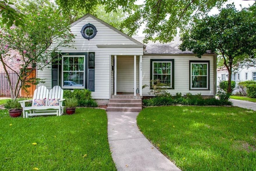 This gorgeous Craftsman home offers plenty of charm & modern conveniences. Restored original hardwood floors throughout. 2nd living room features original built in bookshelves and French doors leading to backyard wood deck. Kitchen features updated appliances, granite countertop & backsplash and butcher top island. Present washer & dryer located under kitchen cabinet will remain at no additional expense. Hall bath has separate granite vanities, built ins and update tile shower. Master bedroom is large & spacious with customs closet and modern large full bath with walk in glass shower and granite vanity. 2nd bedroom is large and features access to a den, which can also be used as a home office or sunroom. Backyard features wood deck and plenty of space for entertainment. Yard & Exterior Maintenace are included, All windows have been updated, two car garage is suggested to be used for storage. Tietze Park across street .Pet allowed in case by case basis and will need landlord approval,