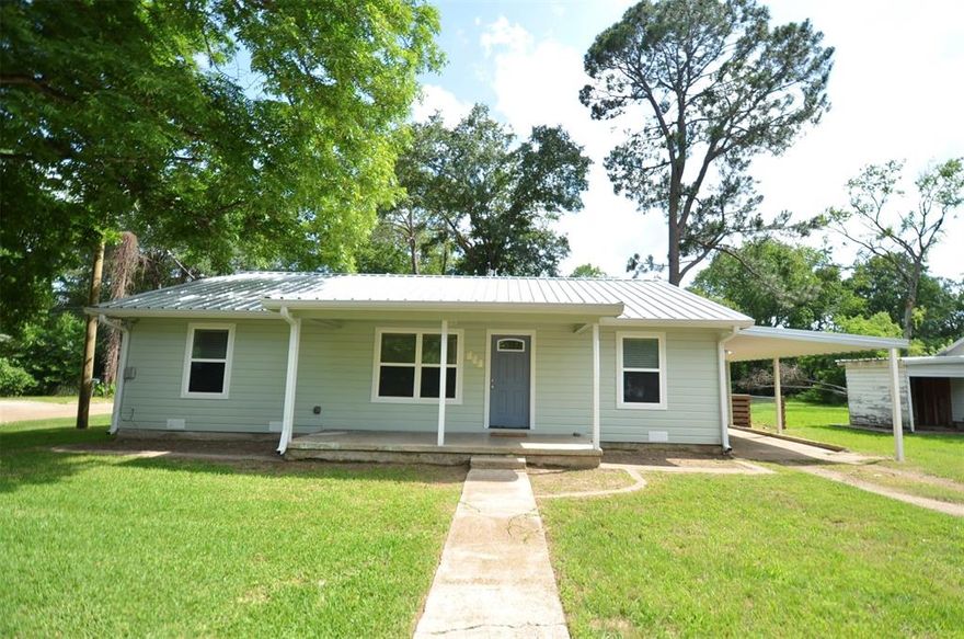 This 3 bedroom, 1 bath cottage style home has been completely taken to the studs and beautifully rebuilt with modern upgrades throughout. Situated on a corner lot in town, it offers convenient access to shopping, dining, and local amenities. Enjoy the cozy charm with updated features including HVAC, plumbing, appliances, electrical, windows, doors, flooring, subflooring, insulation, tankless hot water heater, roof and more! Nothing has been overlooked. The fenced backyard with a small back deck provides a perfect space to relax or entertain. Character and Location! An additional lot can also be purchased adjacent to this property for $50,000.