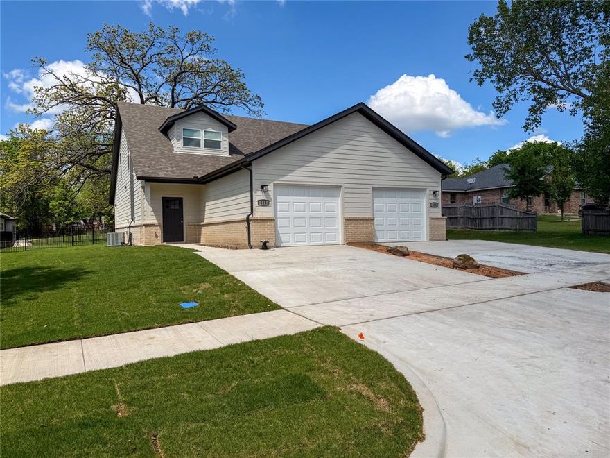 New construction duplex offering an excellent opportunity for owner-occupants or investors in a fast-growing corridor of Sherman, TX. Each side features 3 bedrooms, 2 baths, and a private garage, with modern finishes and efficient layouts designed for today’s lifestyle. Conveniently located just minutes from Hwy 75, providing easy access to shopping, dining, and major employers. The property boasts a large backyard, ideal for outdoor living. Perfect for a house-hack setup—live in one unit and rent the other—or as a prime new investment in a rapidly developing area. Don’t miss this rare opportunity to own new construction duplex with strong long-term potential.