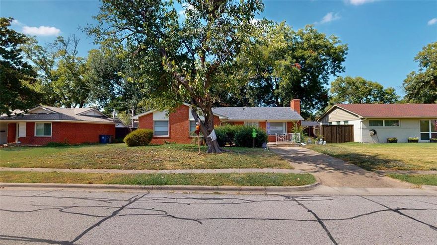 From I-635 and Webb Chapel Rd, head North on Webb Chapel. Right on Valley View Ln. Left at Mt. Castle Dr. Pass Cherrydale Dr. Stop at the 2nd house on the left.