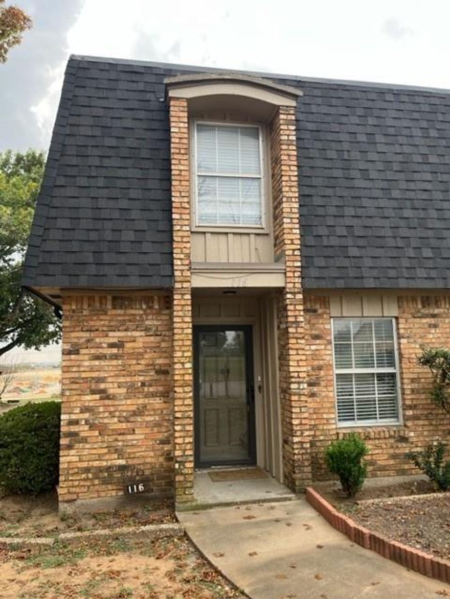 Updated 2 Bedroom, 1.5 Bath townhome in quaint quiet location offering comfort and convenience! This home features all new paint, flooring, appliances and fixtures. First floor features nice size living room, kitchen, dining and half bath. Upstairs includes 2 spacious bedrooms and generous size full bath. Lots of closet space too! Covered back patio with large utility closet for full size washer and dryer and added storage.