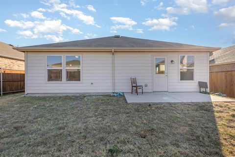 A home in Aubrey