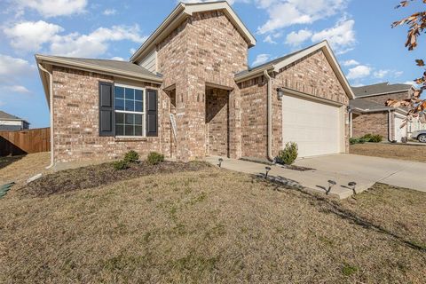 A home in Aubrey