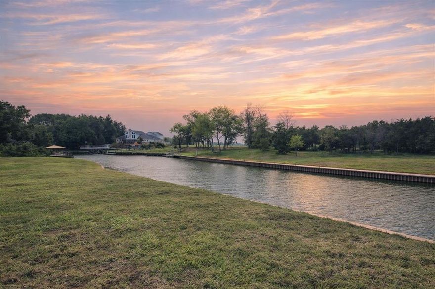 Get ready to enjoy the wonder years here on Richland Chambers Lake, in one of the best subdivisions the area has to offer. This .558 acre lot is located on a wide canal with 60 feet of waterfront, equipped with a steel retaining wall. Hugh Trees create an overhead canopy to provide you with shade and peaceful evenings on the lake. The gated subdivision offers provided peace of mind for security and there are many amenities including a clubhouse with a fitness center, pool, small fishing pond with pier, a marina with boat slips available, and a boat ramp. The building restrictions ensure high-quality, site-built homes ranging from 1,800 to 2,200 square feet. Build your dream home on your lot with 160 foot road frontage and start a journey of a lifetime, making wonderful memories with your family and friends. Get your feet to stepping, bike pedals moving or golfcart wheels rolling and experience the beauty of this peacefully subdivision meeting your amazing neighbors. Doggie walks are highly approved, too.  If fishing is your thing you have came to the right place. Bring the boat and the jet skies and build the boathouse because Richland Chambers Lake boosts some great fishing tournaments right here on the third largest lake in Texas located approximately 65 miles south of Dallas. Whether it's hiking, swimming, or simply relaxing under the shade of trees, this place offers the perfect escape for those who cherish the beauty and the joys of summer. The idea of gathering around a fire pit for s’mores on chilly fall evenings by the lakeside adds to the charm of this location. Stop searching, start living, right here at 442 Waters Edge Dr.