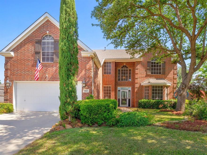 *Open House! Saturday, May 9th, 1-3pm* This Park Glen home in the acclaimed Keller ISD has it all with room to grow! Situated on one of the largest lots in the neighborhood, this expansive brick home features two large living rooms downstairs, an oversized office or hobby room, a formal dining room, and a spacious eat-in kitchen. Upstairs you'll find a third living space or oversized game room, a primary suite with a huge walk-in closet large enough to double as a sitting room, and three generously sized guest rooms. Outside, the property truly sets itself apart with a shaded oversized lot, mature trees, open space to play, and a sparkling entertainer's pool. With neighborhood trails, parks, disc golf, tennis courts, and Park Glen Elementary all just steps away, plus easy highway access for quick commutes, you'll love the convenience and amenities of this central location!