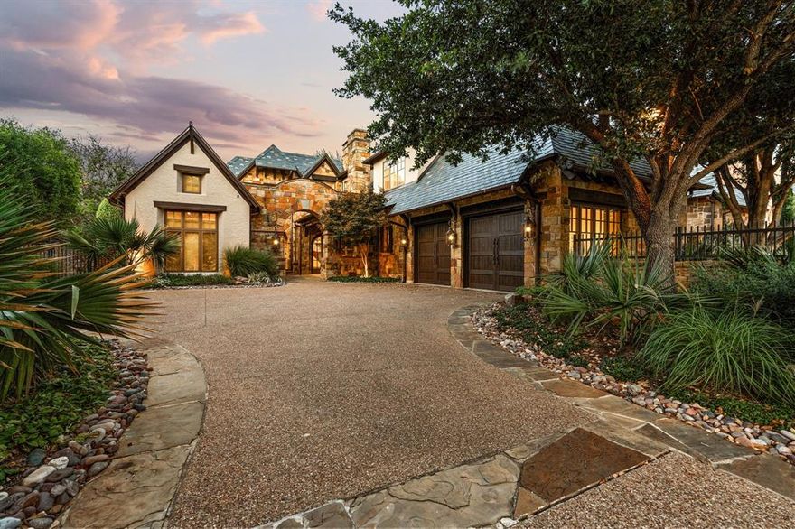 Discover this immaculate villa on a greenbelt with expansive views in the exclusive, guarded, and gated Vaquero Club. The grand double door entry opens to a spacious foyer with a two-story barrel-vaulted ceiling. The private master suite overlooks the pool, featuring a luxurious en suite bath with Taj Mahal countertop, dual vanities  and a generous walk-in closet. The open floor plan is ideal for entertaining, with a large beverage bar between the kitchen and living room. Amazing prep kitchen pantry, dual wine refrigerators, keeping room with fireplace and upstairs game room, balcony with broad views, and staircase to the pool. The separate Casita  is a golf simulation room which can also be used as an office. Amazing outdoor oasis featuring a sparkling pool and spa. Enjoy the separate cabana with a grill station, greenbelt views, and a covered area perfect for entertaining. New roof, 20 SEER HVAC, and water heaters. Westlake Academy and CISD open enrollment.