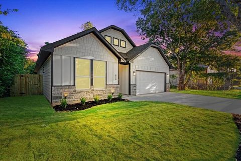 A home in Cleburne