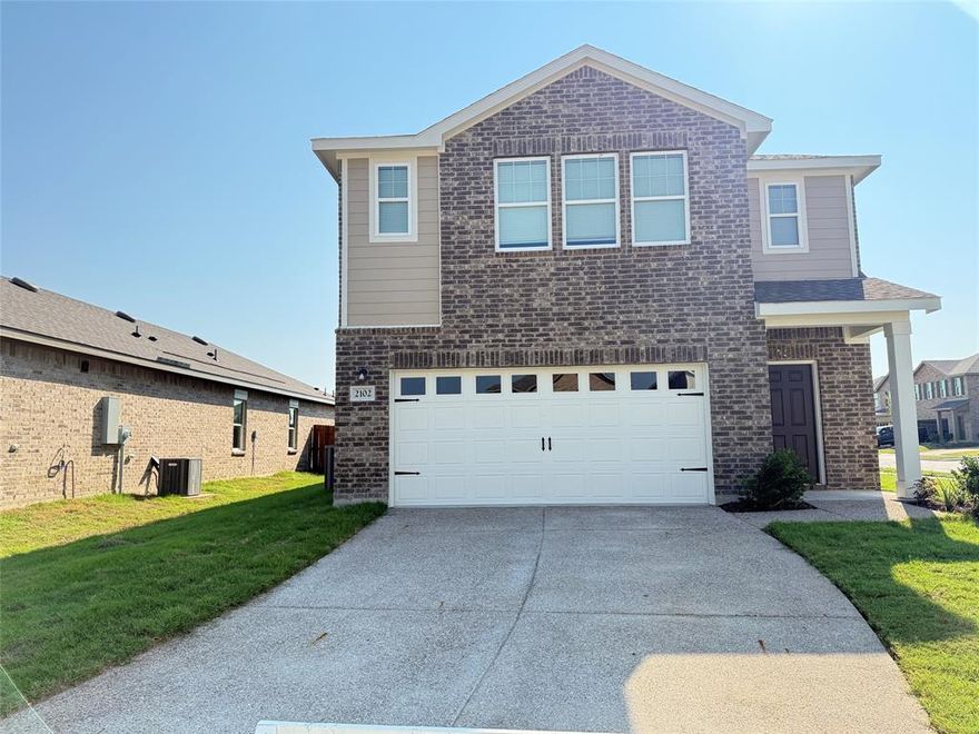 Get ready to fall in love with the stunning Brand NEW two-story Corner Lot  available NOW for move-in! This home boasts 5 bedrooms, 3 bathrooms, including a convenient guest suite on the first floor. Enjoy outdoor living  and culinary adventures in the upgraded kitchen. The expansive game room is perfect for family fun or entertaining guests. We welcome Section 8 with  4-5 Bed Room Vouchers.