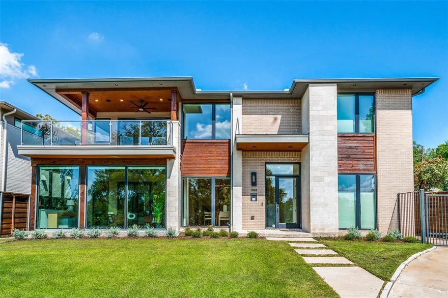 MULTIPLE OFFERS RECEIVED! All offers due by 10am Monday, Sept 30, 2024
Seize the rare opportunity to own one of only 26 exclusive homes on the coveted front row of White Rock Lake Peninsula. This modern contemporary residence is elegantly nestled in a serene park-like setting, designed to showcase nature’s beauty with its expansive windows framing lush trees and picturesque surroundings.

Step inside to experience a home where quality and style converge seamlessly. Featuring sleek lines, an open floor plan, and high-end finishes, this residence boasts hardwood floors, LED lighting, and Anderson windows, complemented by premium Thermador appliances and a Generac generator.

Enjoy effortless access to downtown, airports, top-tier restaurants, and shopping destinations. Plus, embrace a vibrant lifestyle with walking proximity to the lake, sailing, kayaking, dog parks, tennis courts, and more.