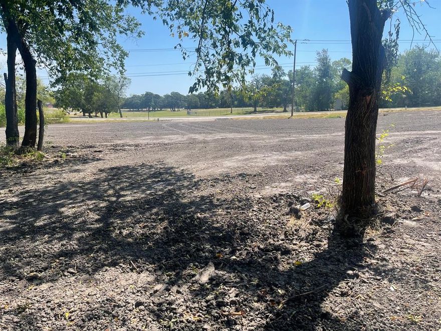 1.42 acres plus with entrance on a newly constructed street, across the street from Graham's Greenville city park. Ideal for office, medical building , storage space etc.