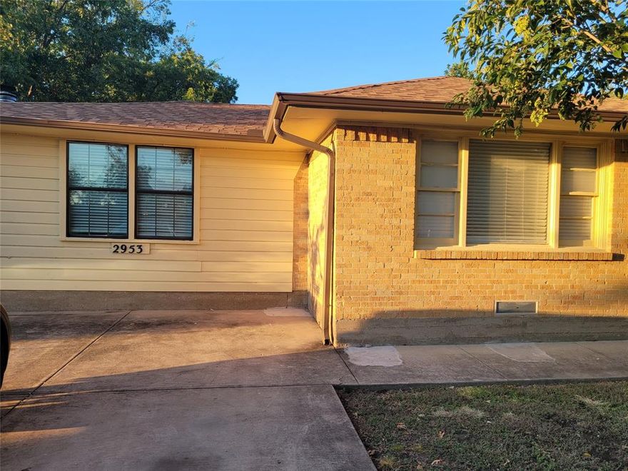 GREAT LOCATION!  2-Bed, 2-Bath home in Prime Farmers Branch location! Charming 1,434 sq ft home. Tons of character, laminated floors, and new carpet in the very spacious bedrooms. Enjoy a large fenced backyard with detached storage shed. Nestled on a quiet, beautiful street in a great neighborhood—just minutes from parks, schools, and shopping. Great location with easy access to Love Field, DFW airport, Addison, Galleria area, tollway, I 35 & I 635. Move-in ready and full of charm!