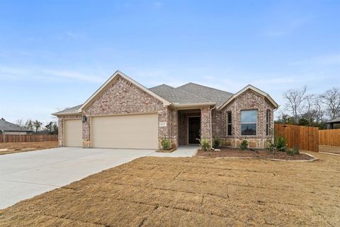 Photo of 612 Kyle Drive, Tioga, TX 76271 (MLS # 21139393)