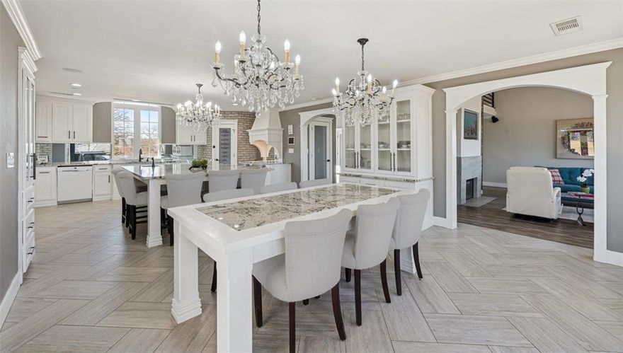 Luxury acreage in Keller ISD with subdivision and second-home potential, 9204 Indian Knoll Trail sits on nearly four private acres in Keller, Texas, offering elevated views, exceptional privacy, and a rare rural-estate feel just minutes from shopping, dining, and major access routes. Located on a street defined by large-acreage properties, this hilltop setting provides space, separation, and flexibility that are increasingly difficult to find.

The four-bedroom, three-bath custom residence was fully remodeled in recent years and offers a spacious, light-filled layout with expansive windows framing treetop views throughout. While the architecture reflects a bold, distinctive design, the home is functional and well-maintained, with opportunities for selective finish updates rather than structural renovation.

The true differentiator is the land. With nearly four acres of elevated terrain, the property presents multiple future possibilities — including the potential for a secondary residence or subdivision (buyer to verify). A long private drive, mature trees, and natural topography create a sense of seclusion while maintaining proximity to everyday conveniences and top-rated Keller ISD schools.

A detached oversized garage provides additional flexibility for storage, workshop, fitness, or hobby use. Whether held as a private estate, multi-generational property, or long-term investment, this offering is best suited for buyers who value acreage, privacy, school quality, and future optionality over cookie-cutter design.

This is a rare opportunity to secure luxury land in Keller with acreage, elevation, and development flexibility — a property defined by potential, not replication.