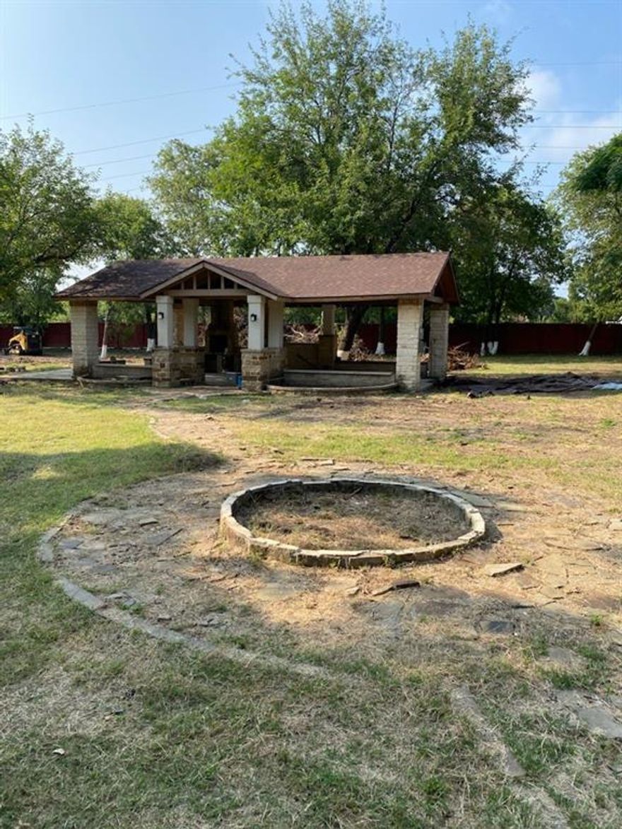 Welcome to the perfect canvas for your dream home! This expansive acre of land is fenced around the entire property, offering privacy and security in a tranquil setting.

With approved plans for a 3200 square foot home, the groundwork has been laid for your future residence.
Owner has thoughtfully provided water and electricity on-site, making the transition to your new home seamless and convenient.

 Foundation and rough-in plumbing have already been completed, saving you time and effort in the construction process. Additionally, enjoy the luxury of a covered cabana on the property, ready for your relaxation and entertainment needs.

Don't miss this rare opportunity to bring your vision to life on this prime piece of land with all the essentials in place. Imagine the endless possibilities for your future home!