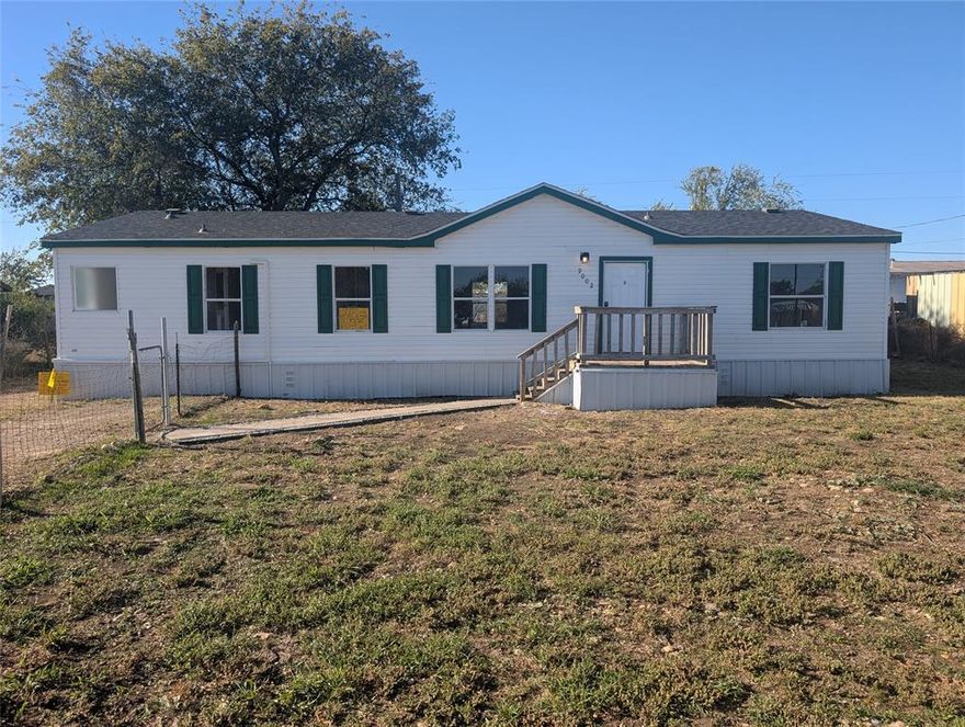Escape to the peace and quiet of the countryside with this beautifully renovated manufactured home just 10 minutes from Granbury and 35 minutes from downtown Fort Worth! Sitting on a quarter-acre lot, this move-in-ready property offers the perfect blend of rural charm and modern upgrades.  Upgrades Include: 1) Brand new electrical wiring 2) All new light fixtures 3) Stunning new kitchen & bathrooms 4) Fresh interior and exterior paint 5) New waterproof flooring throughout 6) Brand new aerobic septic system 7) Long lasting 30-year architectural shingle roof 8) New skirting, doors, and trim. 4 Spacious Bedrooms + Bonus Room Need more space? The extra bonus room is perfect for a home office, playroom, or could easily be converted into a 5th bedroom. 2 Full Bathrooms Both bathrooms have been completely redone with modern finishes and fixtures.  Location Nestled in the quiet countryside just outside of Cresson, you’ll enjoy the peaceful setting while still being close to city amenities. Only 10 minutes from Granbury and 35 minutes to Fort Worth! Don’t miss your chance to own this gorgeous, turnkey home with flexible financing options. This one won’t last long — schedule your showing today and make this your new home sweet home!