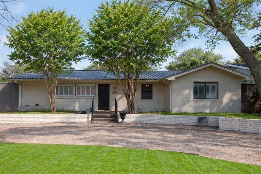 Step into this beautifully updated home ideally located in the heart of the cultural district, just moments from the country club, top-rated restaurants, museums, and premier event venues. Designed for both everyday comfort and entertaining, the home features two spacious living areas filled with natural light and flexible living options. The fully renovated kitchen is a standout, showcasing sleek quartz countertops, modern finishes, and thoughtful updates that blend style with function. All bathrooms have been completely remodeled, offering a fresh, contemporary feel throughout. A durable metal roof adds long-term value and peace of mind. Outdoor living shines with two enclosed patios-garden areas, perfect for relaxing, gardening, or hosting guests year-round. The mother-in-law suite provides excellent flexibility for multigenerational living, guests, or a private home office. The property also includes a rear parking pad, with estimates available to construct a garage on this space—an exceptional opportunity to add future value. With its unbeatable location, extensive renovations, and versatile layout, this home is a rare find in one of the city’s most sought-after neighborhoods. NOTE: VIRTUAL STAGING HAS BEEN USED FOR SOME ROOMS. IN THOSE CASES FURNISHING SHOWN ARE NOT PRESENT IN THE HOME AND ARE NOT OWNED BY THE SELLER.