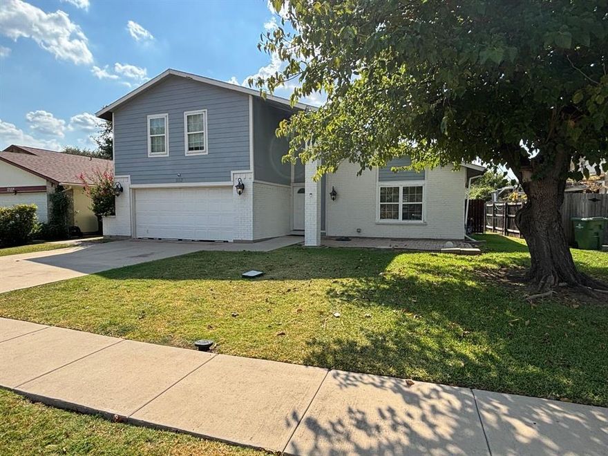 Motivated Seller!  Welcome to this stunning 4-bedroom home located in the heart of Carrollton, TX. This property boasts 2.5 updated bathrooms, hardwood floors, and vaulted ceilings that add a touch of elegance to the space. The two living areas provide ample space for relaxation and entertainment. The kitchen and living areas offer a captivating view of the pool, making it a perfect spot for hosting gatherings. The bedrooms are conveniently located upstairs, providing a private retreat. The large backyard is a true oasis, featuring a stunning pool that is sure to impress. This home is also equipped with solar panels, making it energy efficient. The property is nestled in a greenbelt and is within walking distance to the Columbian Club Lake and Maridoe Golf Club. This home truly offers a blend of comfort, convenience, and luxury.