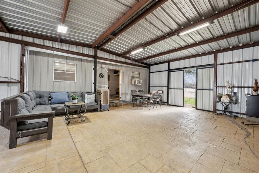 Your rural retreat in Nevada, TX awaits! This single story home sits on a spacious 1.02acre lot, blending comfort, privacy, and plenty of room to enjoy. With 3 bedrooms and 1.5 baths, it's great for family living, entertaining, or everyday life. The open concept kitchen features a white island, black countertops, and stainless appliances, perfect for cooking and gathering. Bedrooms are generously sized for relaxation.
Solar panels help cut electricity bills (especially in hot Texas summers) and add eco friendly savings, the remaining balance transfers to the new buyer. The septic system supports off grid potential and lower costs long term.
Extra versatility comes from multiple outbuildings with electricity (some with plumbing and a toilet): 25x25, 20x40, and 12x24, ideal for workshops, hobbies, storage, or parking. Plus a 2 car garage, trees, and open outdoor space.
In a growing community with room to expand or customize. Whether you want a peaceful family spot, project space, or simple rural living with modern touches, this home has it.