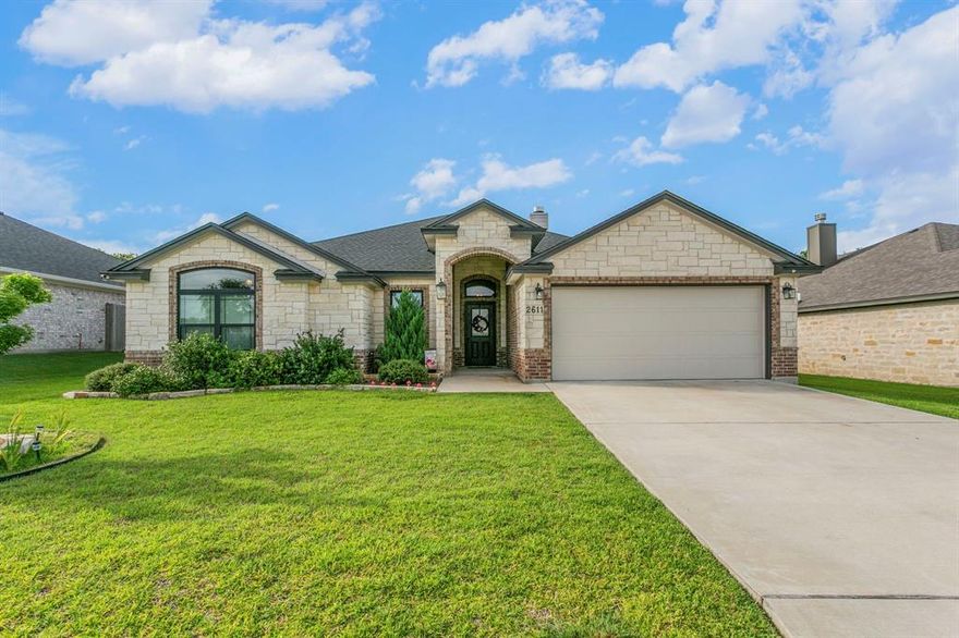 A beautifully designed 4-bedroom, 2-bath home located in the desirable Bella Terra community of Temple, TX. Built in 2019, this single-story stunner offers 1,989 square feet of thoughtfully planned space, featuring a bright open layout, stylish kitchen, and a private, tree-lined backyard oasis with no lots behind the property — complete with space to plant your own garden and unwind in nature. Just minutes from Scott & White Hospital and local shopping, this home delivers modern comfort and natural charm in one stylish package.