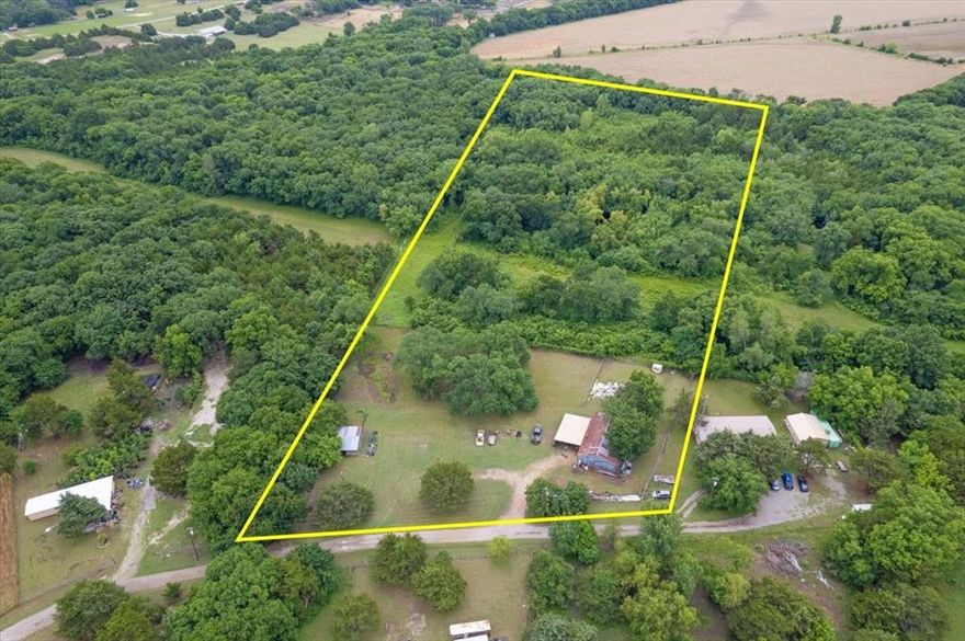Here’s a fantastic opportunity to own 12.736 acres of versatile land just off HWY 121. This property has a high game fence along most of the perimeter, making it an ideal setup for hunting and wildlife enthusiasts. The land is teeming with native wildlife, offering excellent recreational value. Utilities are already in place with both water and electricity connected, making the property ready for immediate use. It also features a shop and an old horse barn—perfect for storage or future renovation. Whether you're looking to hunt, build your dream home, or invest in future development potential, this property offers endless possibilities. Don’t miss out on this rare find in a growing area!