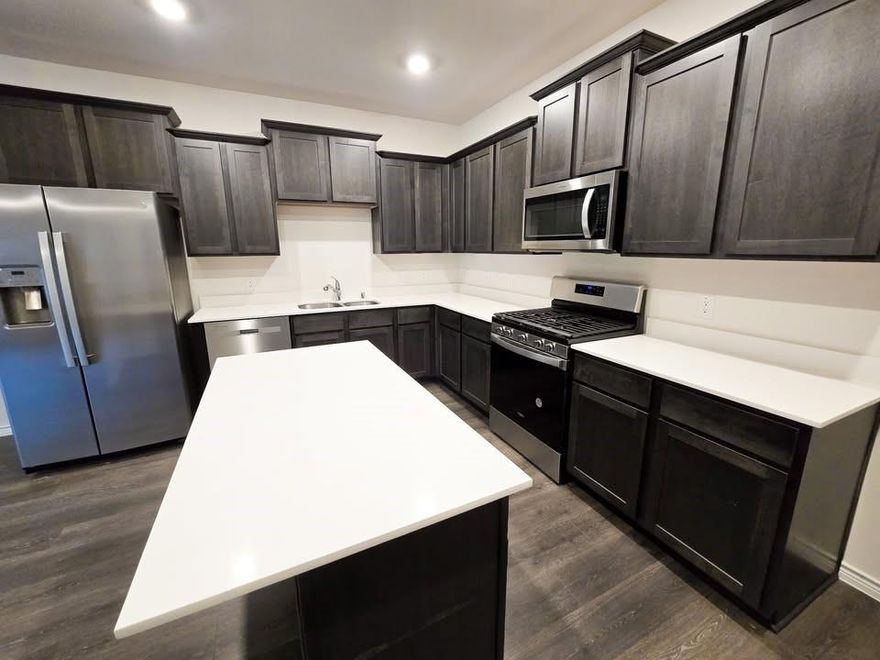 Welcome to this stunning 3-bedroom, 2.5-bathroom home with a modern open-concept layout designed for comfort and entertaining. The gourmet kitchen features stainless steel appliances, a gas range, and a quartz island, ideal for casual dining. The oversized primary suite offers a peaceful retreat with a soaking tub, separate shower, and walk-in closet.

The home is filled with natural light and includes a versatile loft upstairs, perfect for an office or extra living space. Laundry is conveniently located upstairs as well, washer and dryer available upon request.

Situated minutes from I-635, US-80, I-30, and Downtown Dallas, this home provides easy access to everything. Enjoy low-maintenance living with no yard work and quick access to trails, shops, and restaurants