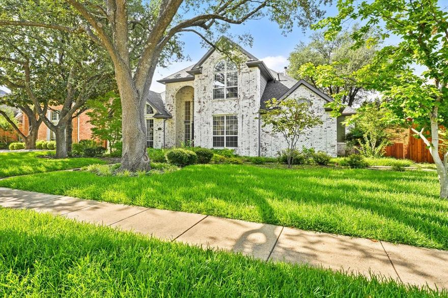 Nestled in the prestigious Deerfield neighborhood of Plano, this spacious 4 bed, 3 bath home offers two living and two dining areas—perfect for both everyday living and entertaining. Enjoy peace of mind with a 1-year-old roof and brand-new water heater. The exterior has been freshly painted, including the gutters, giving the home a clean, modern look. Inside, you'll find updated stairs that add a stylish touch to the warm, inviting interior. Located in one of Plano’s most festive communities, Deerfield is famous for its over-the-top Christmas lights and neighborhood spirit. This is more than a home—it’s a lifestyle in a community where tradition and pride of ownership shine year-round. Don't miss this rare opportunity to live in a home that blends comfort, character, and community charm.