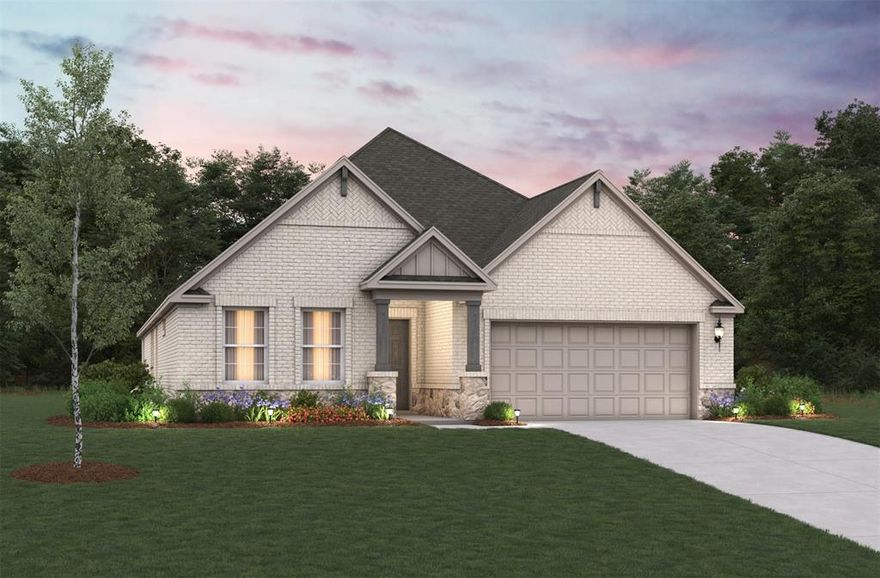 Welcome home to the Magnolia—a beautifully designed Beazer Home where elegance meets comfort. From the moment you step inside, soaring ceilings and a breathtaking curved staircase set the tone for a home that’s both stunning and inviting. This 4 bedroom, 3.5 bathroom home features a fireplace, study, 3 car garage, and a covered patio, all situated on a north-facing homesite. The entry foyer offers a warm welcome to visitors, while the thoughtfully designed layout ensures space for every part of your life. 

Designed with the latest trends in mind, this home showcases quartz countertops, rich hardwood flooring, and striking 42-inch rye cabinetry. 

Every Beazer home is certified by the Department of Energy as a Zero Energy Ready Home, designed for superior energy efficiency and healthier indoor air quality with Indoor airPLUS. This solar-ready home is built with durable 2x6 exterior walls and spray foam insulation, achieving an impressive average HERS score of 40.

Students living in Brookville Estates will enjoy the convenience of walking to the nearby Forney ISD middle school. Families will have easy access to The Opportunity Central, a vibrant hub offering video game parties, diverse dining options, student-run businesses like art galleries and floral shops, as well as concerts and sporting events. Brookville Estates is just minutes from I-80 and historic downtown Forney. Best of all, there are no MUD or PID taxes.

Estimated completion: February 2026

Days on market reflect the start of new home construction